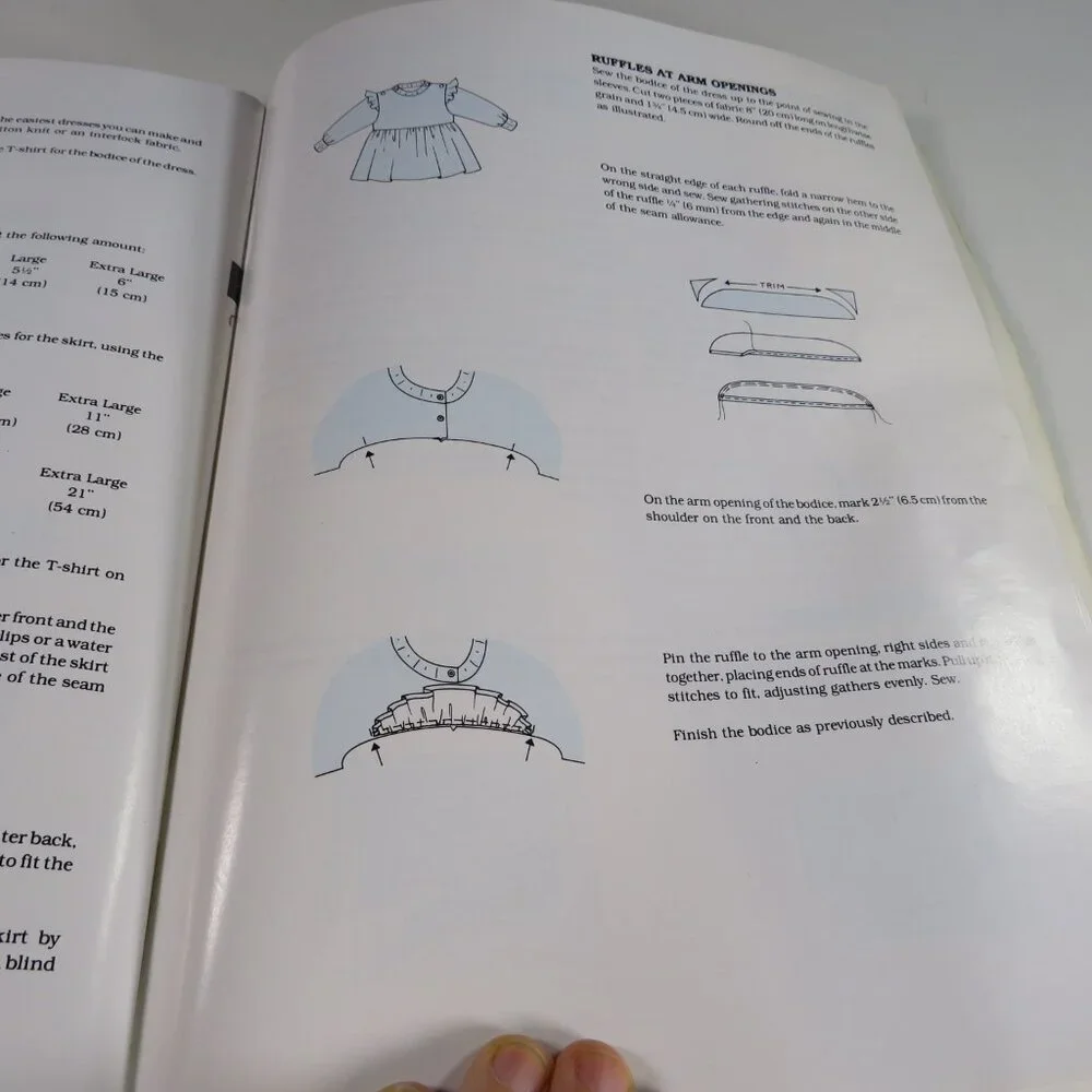 Sewing for Baby Book w Patterns  (complete, uncut) 1990
